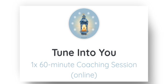 Tune Into You (single coaching session)